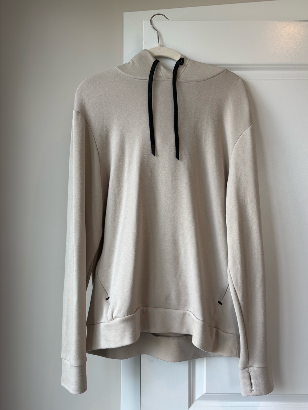 Jockey Sport Beige Pullover with Black Trim